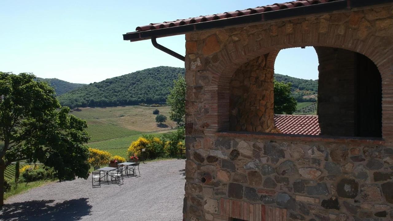 La Poderina Appartamenti Castelnuovo dellʼAbate Eksteriør bilde